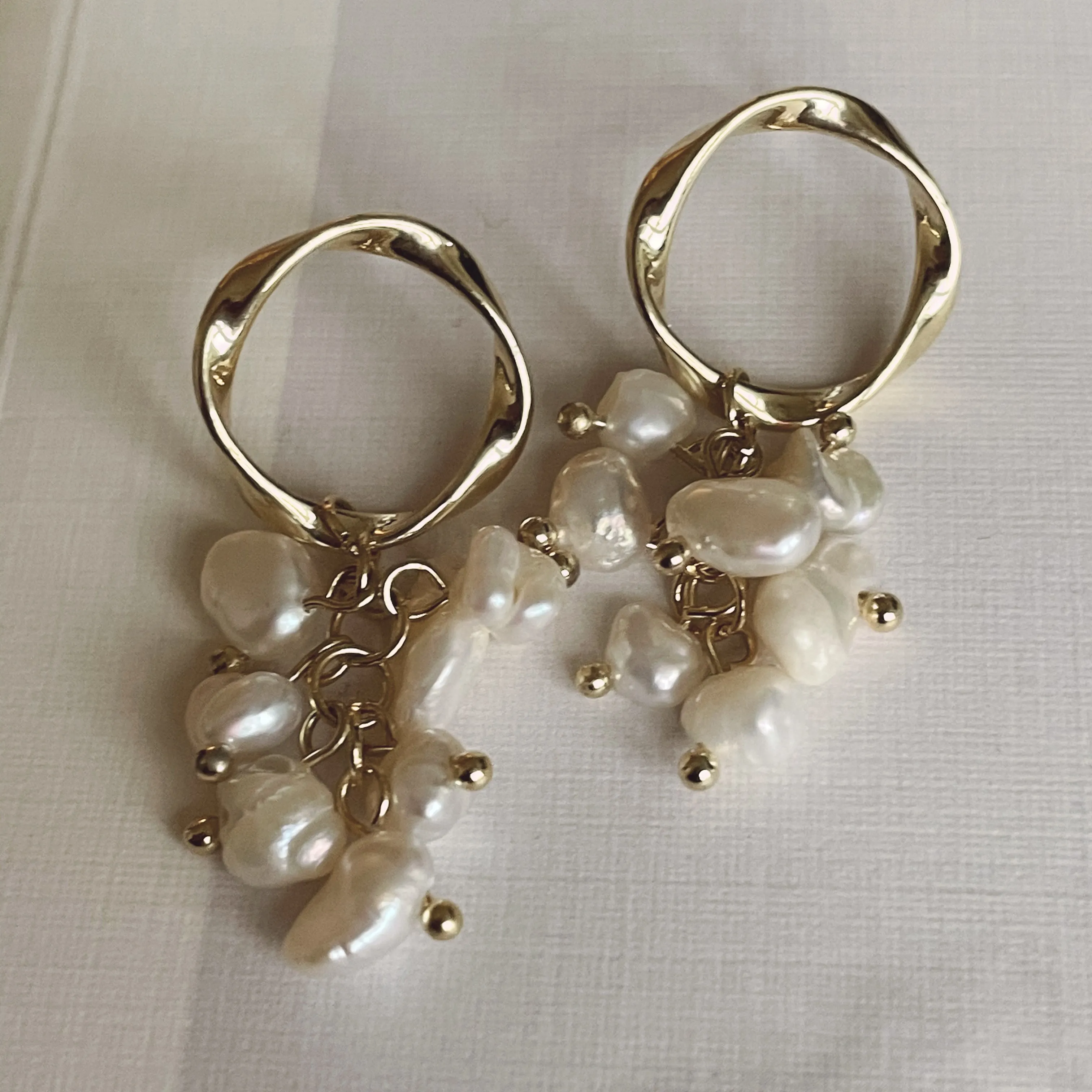 Chandelier Pearl Earrings