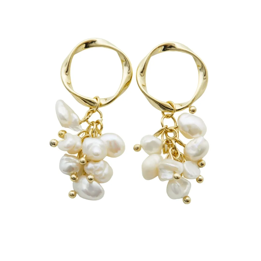 Chandelier Pearl Earrings