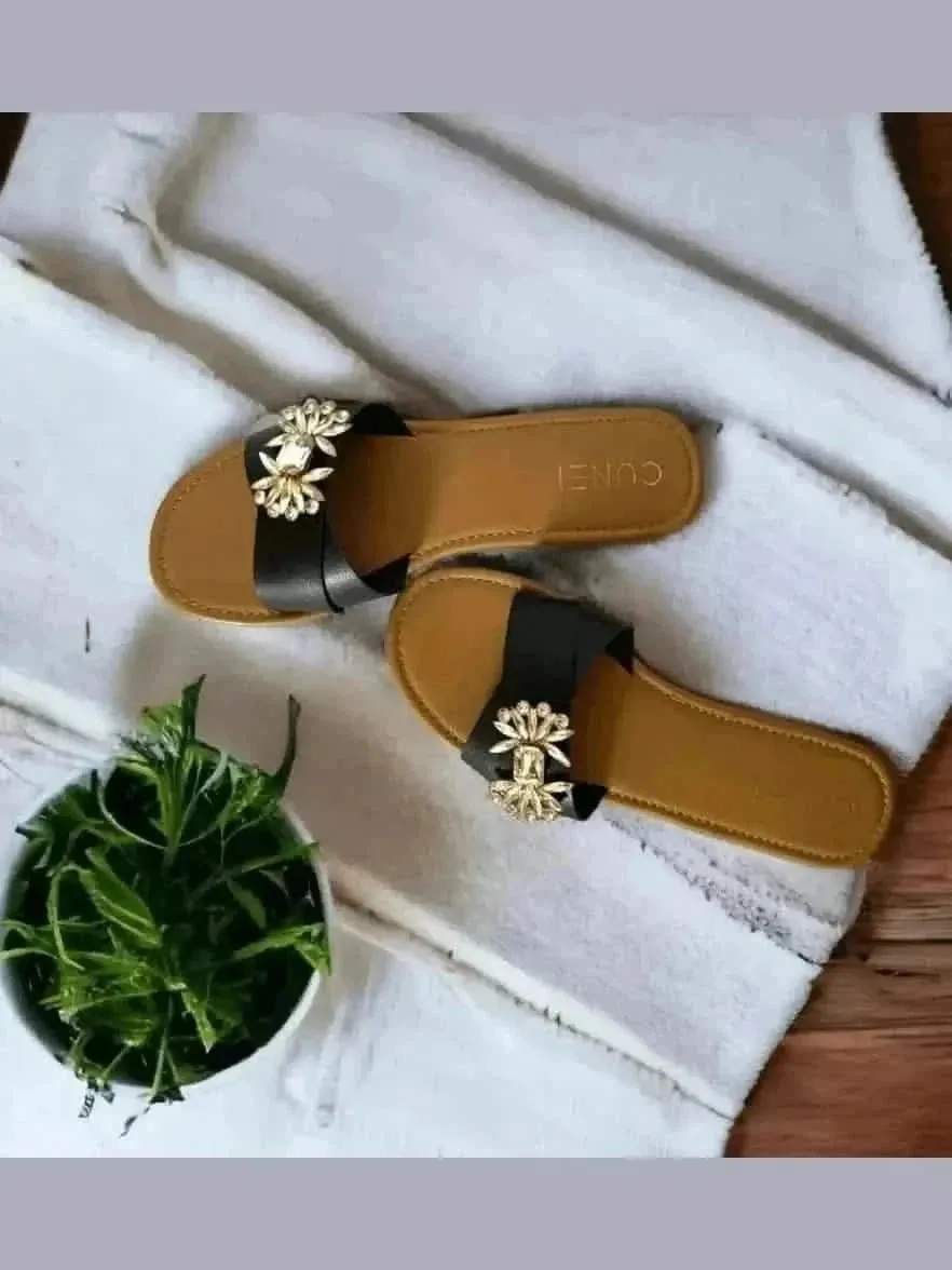 Charcoal Brooch Flats