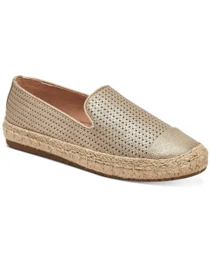 Charter Club Womens Jonii Espadrille Flats, Gold, Size 8.5