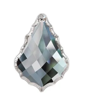 Clear Diamond Cut French Chandelier Crystals, Asfour Lead Crystal #910, Pack of 5