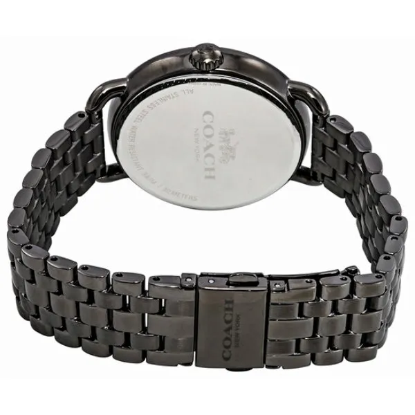 Coach Delancey Black Stainless Steel Black Dial Quartz Watch for Ladies - 14502812