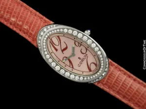 Corum Ovale Ladies Luxury Stainless Steel & Diamond Watch - Near NOS with Tag