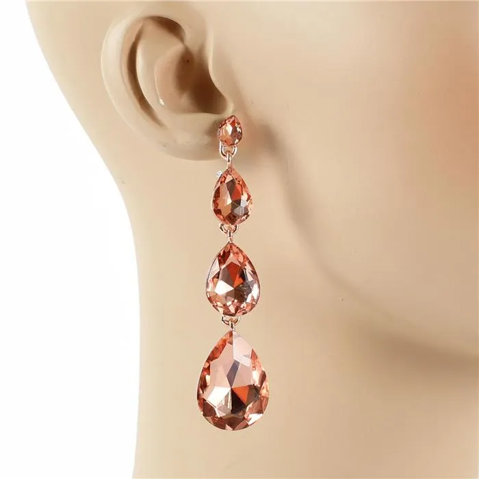 Crystal Chandelier Earring