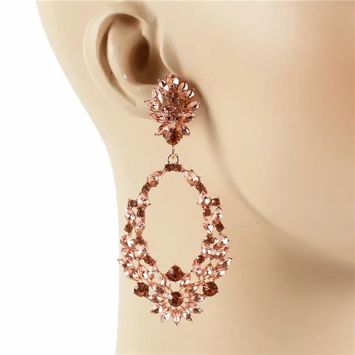 Crystal Chandelier Earring