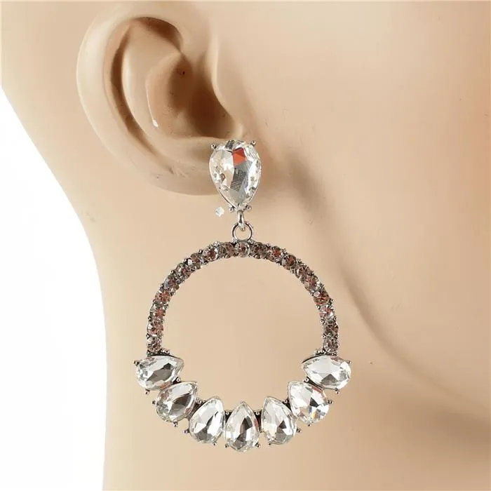 Crystal Chandelier Earring