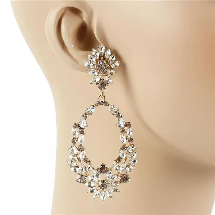 Crystal Chandelier Earring