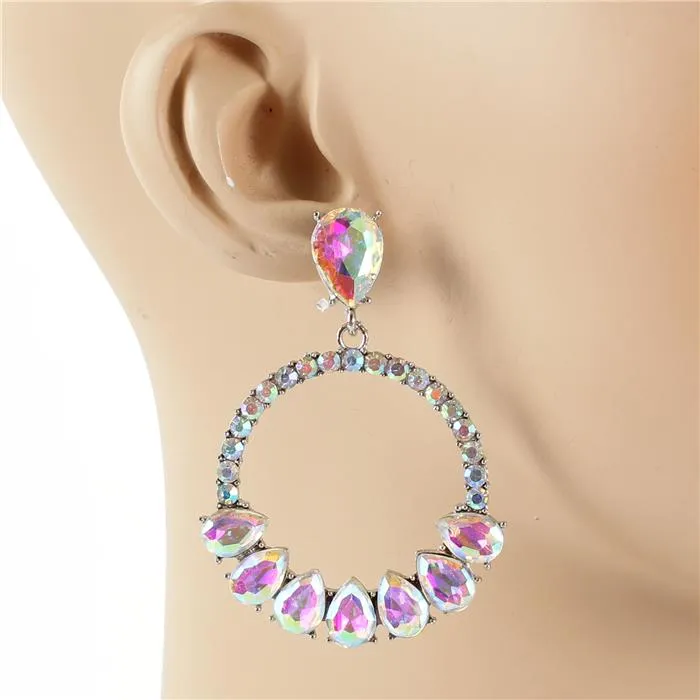 Crystal Chandelier Earring
