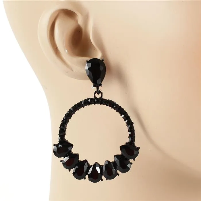 Crystal Chandelier Earring