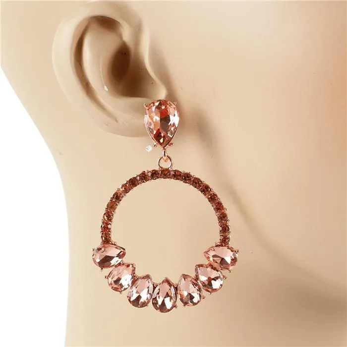 Crystal Chandelier Earring