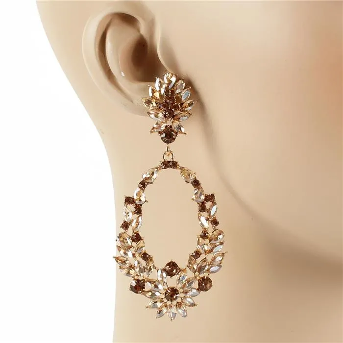 Crystal Chandelier Earring