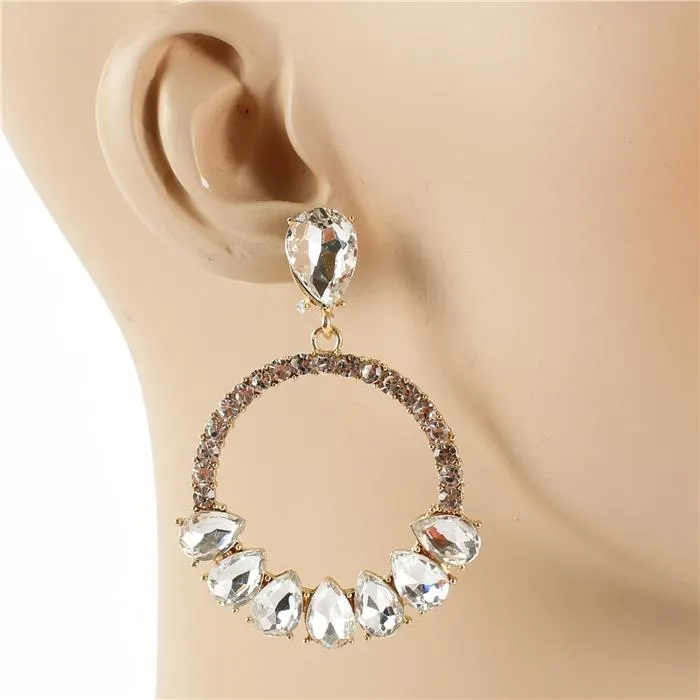 Crystal Chandelier Earring