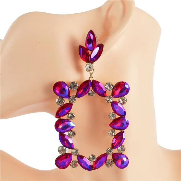 Crystal Chandelier Earring