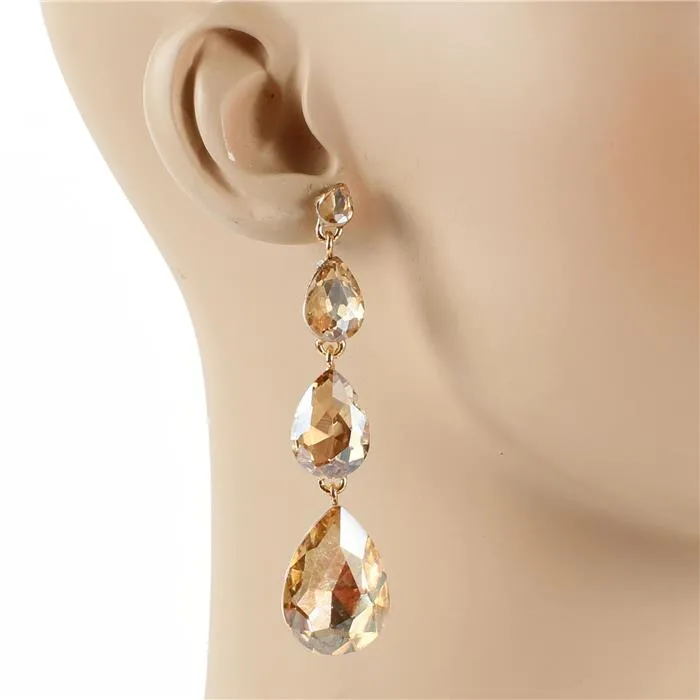 Crystal Chandelier Earring