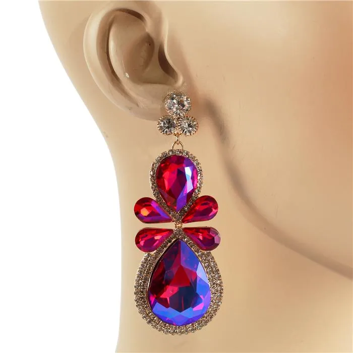 Crystal Chandelier Earring