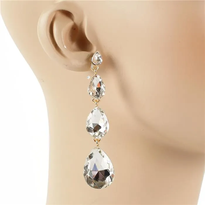 Crystal Chandelier Earring
