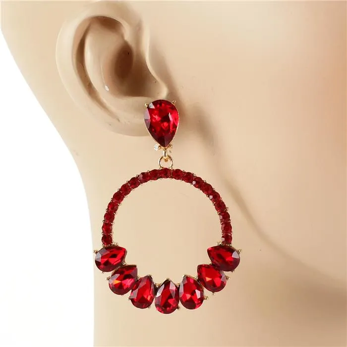 Crystal Chandelier Earring