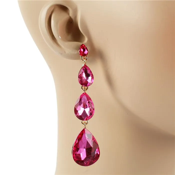 Crystal Chandelier Earring