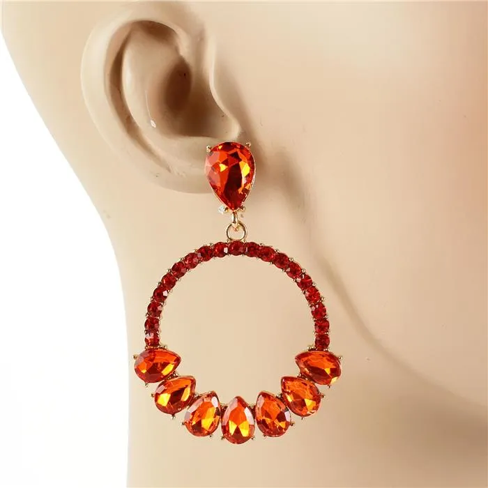 Crystal Chandelier Earring