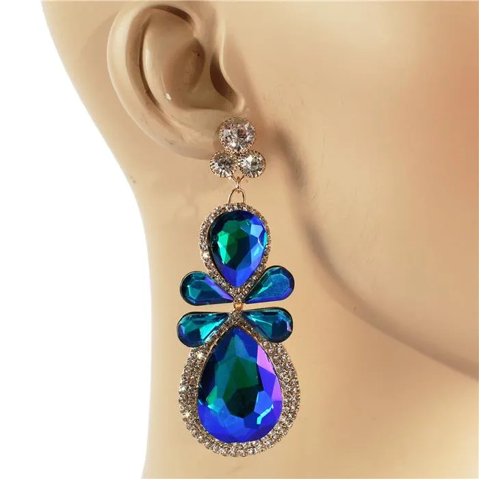 Crystal Chandelier Earring