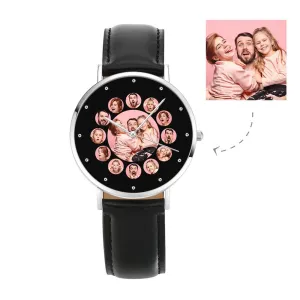 Custom Family Photo Watch Collage 13 Pictures 40mm