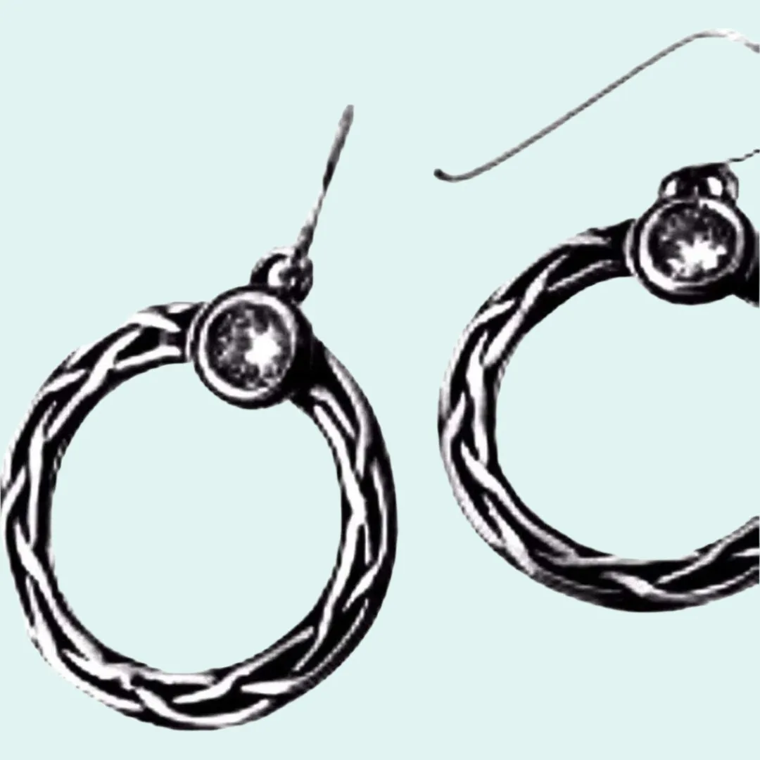 Dangle Sterling silver earrings