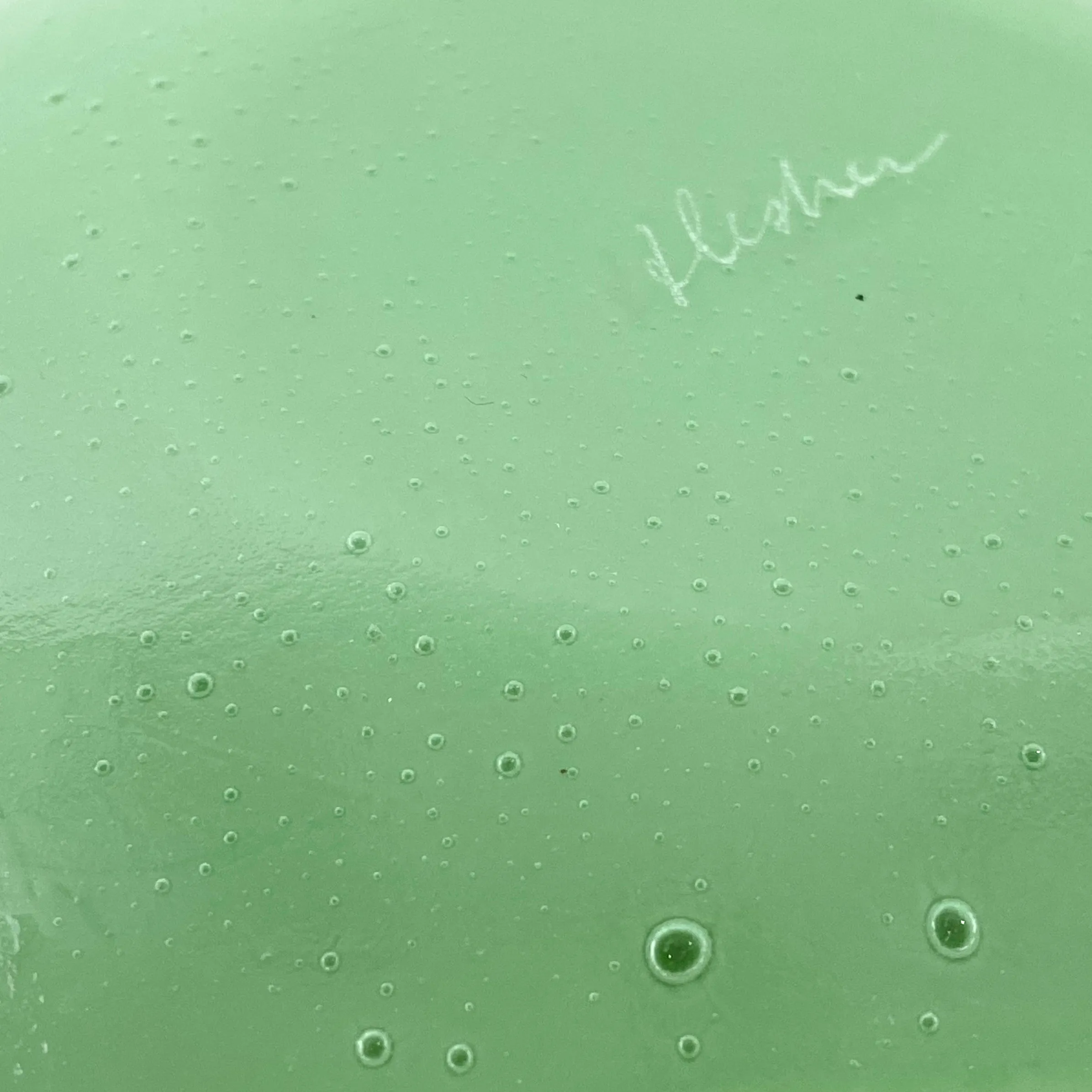 Deer Baby Dish Jadeite Mint Green Glass