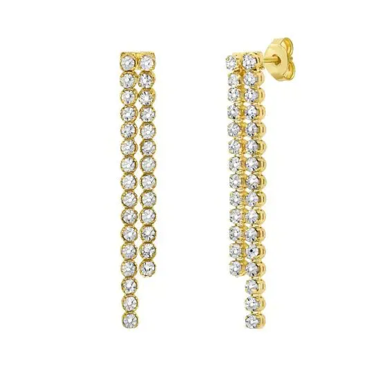 Diamon'Oro Cascade Earrings