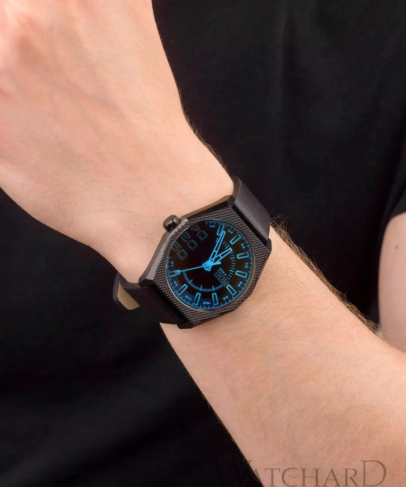 Diesel Men's Black Watch