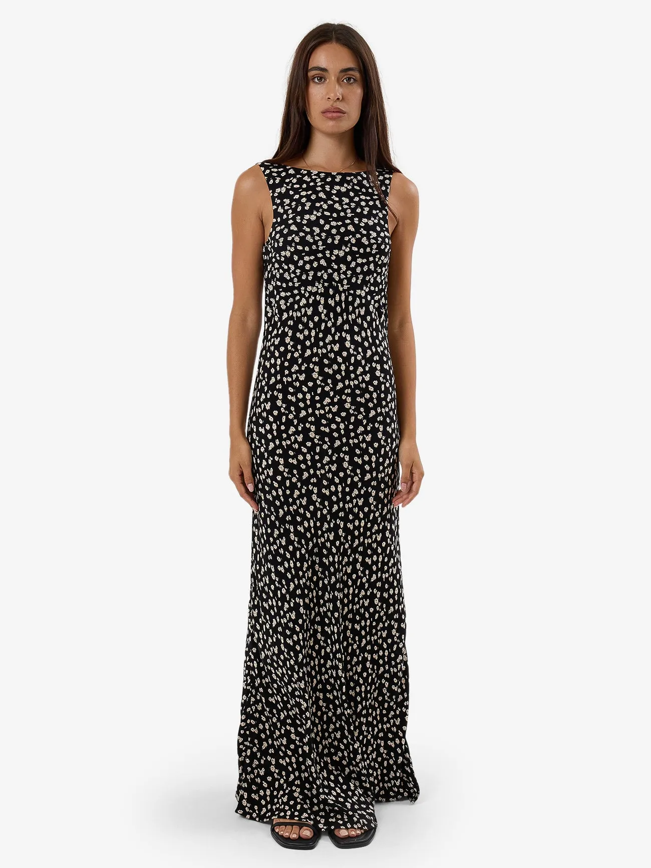 DOUBLE VISION XAVIER BIAS DRESS - BLACK