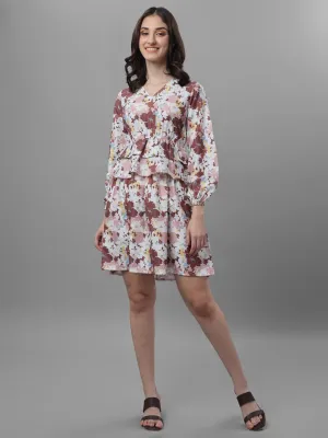 dresses for Women western wear floral Multi Color