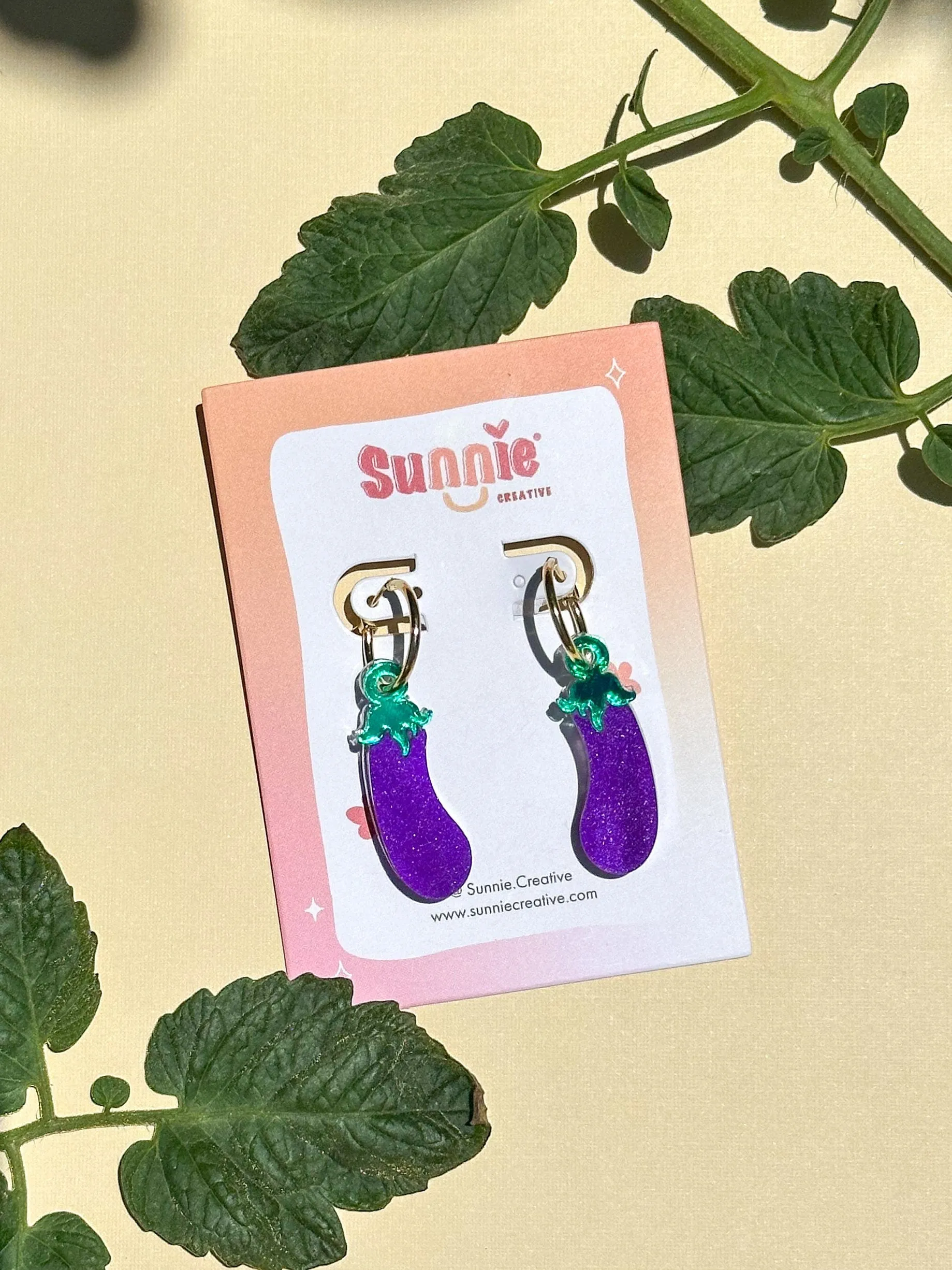 Eggplant Dangle