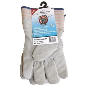 El Toro Gloves - Lined Suede Leather Palm