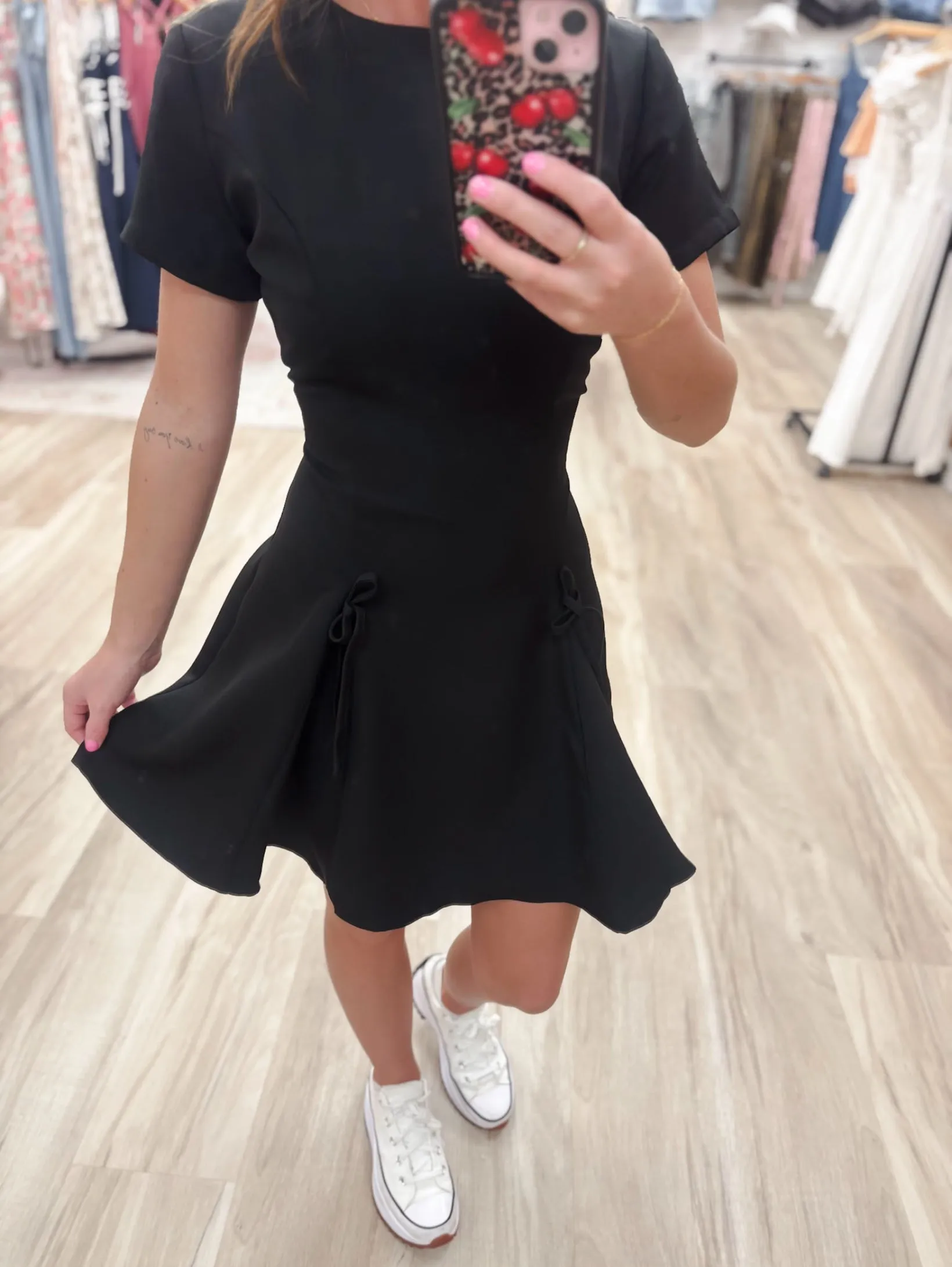 Ella Fit and Flare Mini Dress
