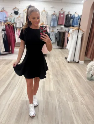 Ella Fit and Flare Mini Dress