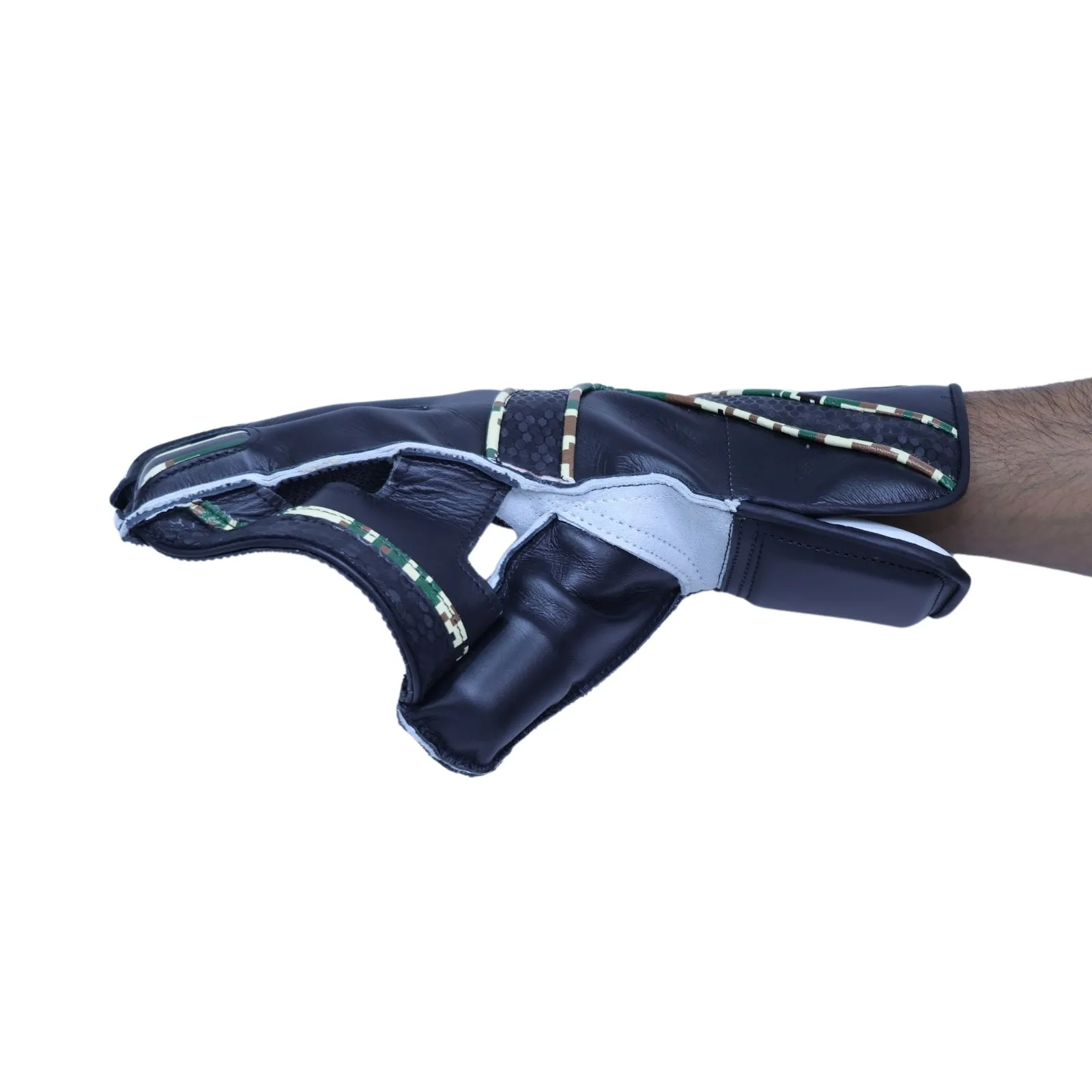 EM MSD Player Edition Cricket Wicket Keeping Gloves Mens Size