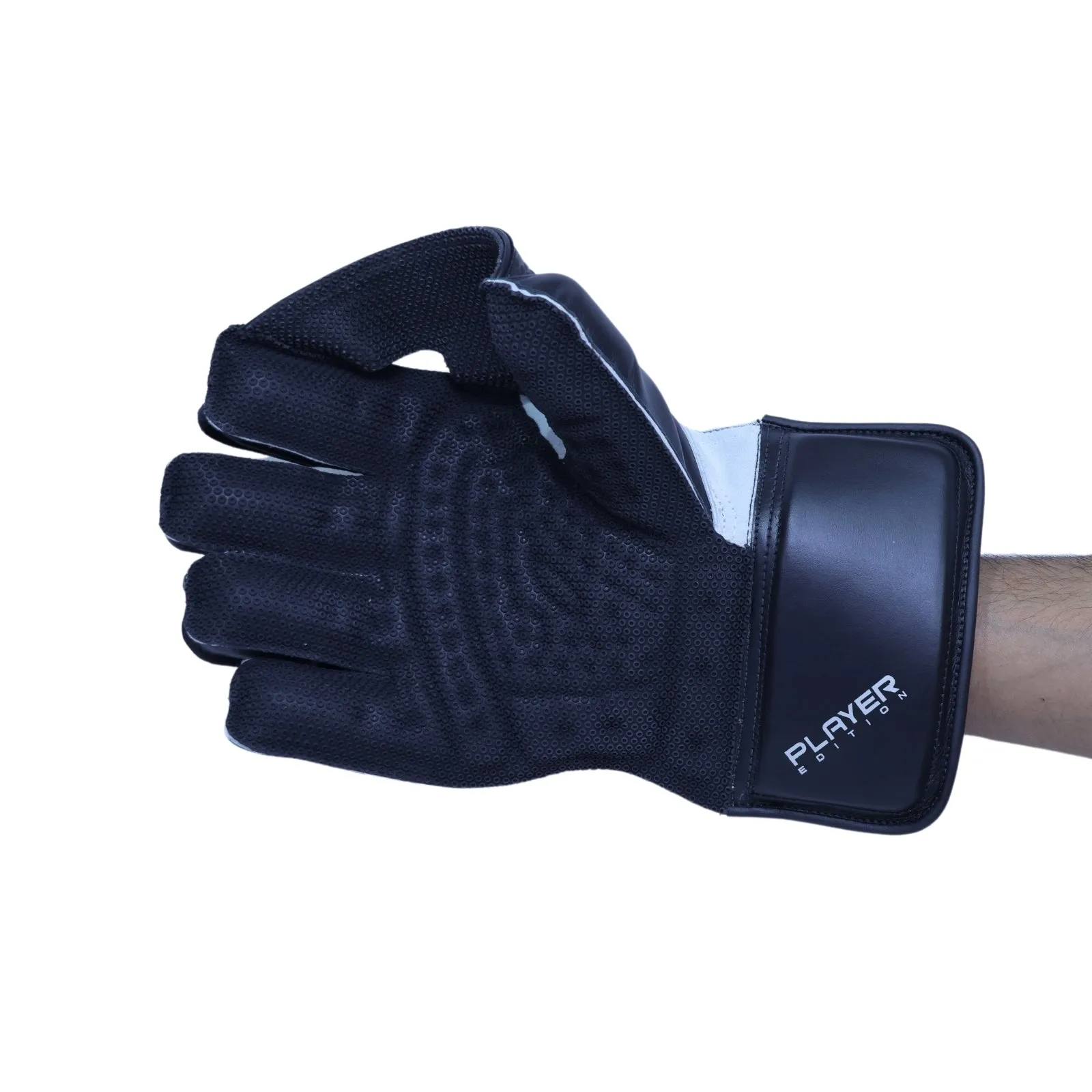 EM MSD Player Edition Cricket Wicket Keeping Gloves Mens Size