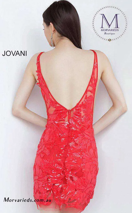 Embellished Fitted Cocktail Dress Jovani 4552
