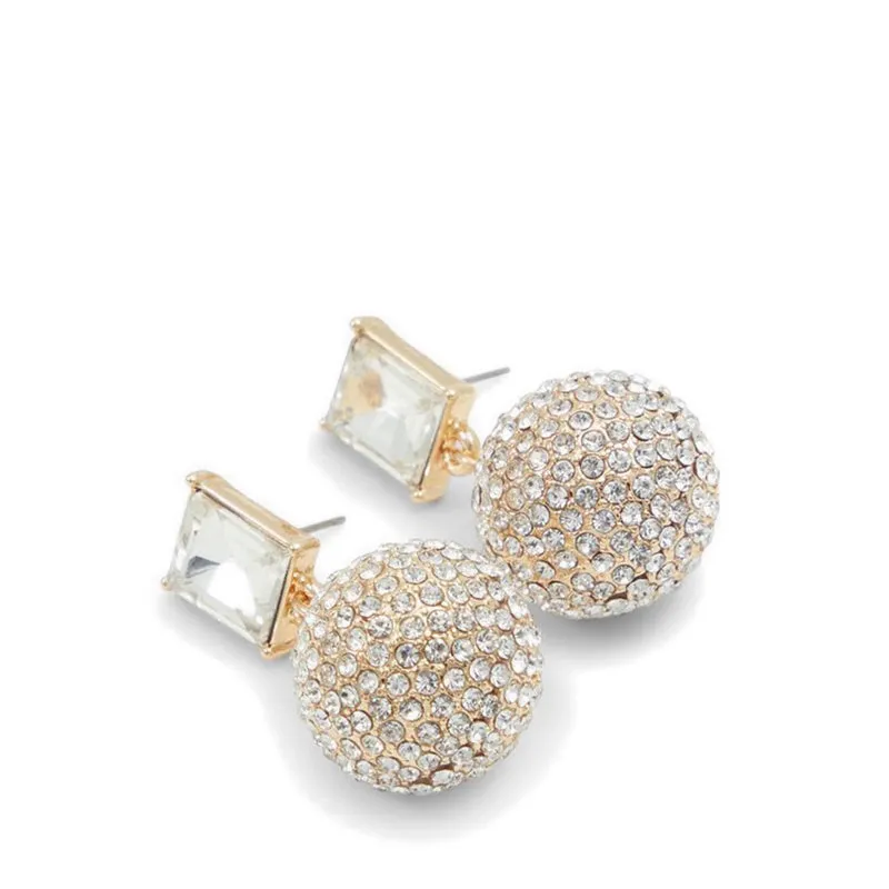 Eren Earrings - Gold/Clear Multi