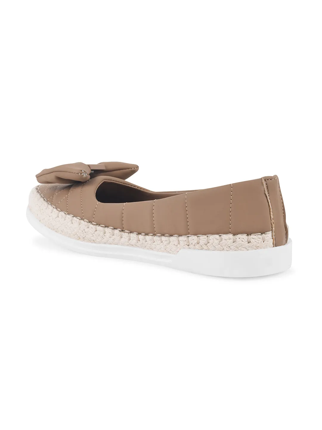 Espadrille Flats with Bow Detail
