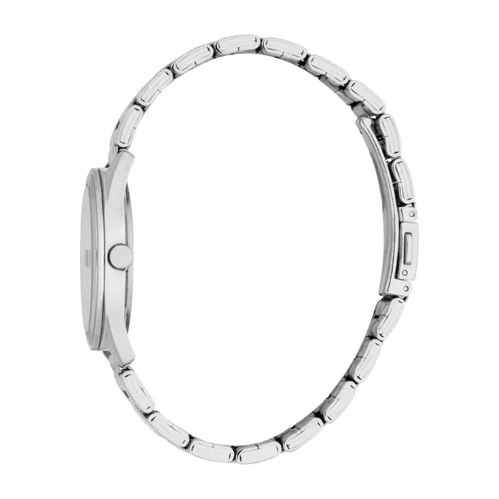 Esprit Coast Ladies Light Grey Dial Stainless Steel Silver Watch