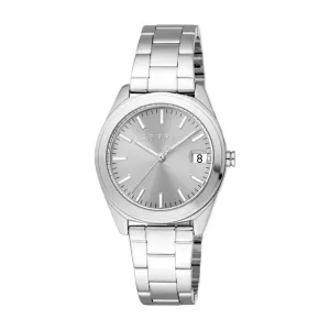 Esprit Coast Ladies Light Grey Dial Stainless Steel Silver Watch