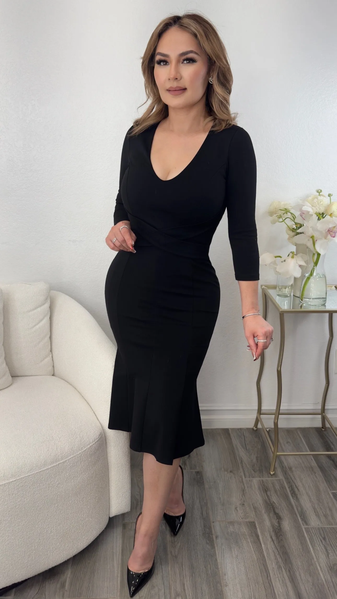 FINEST HOURS BLACK DRESS