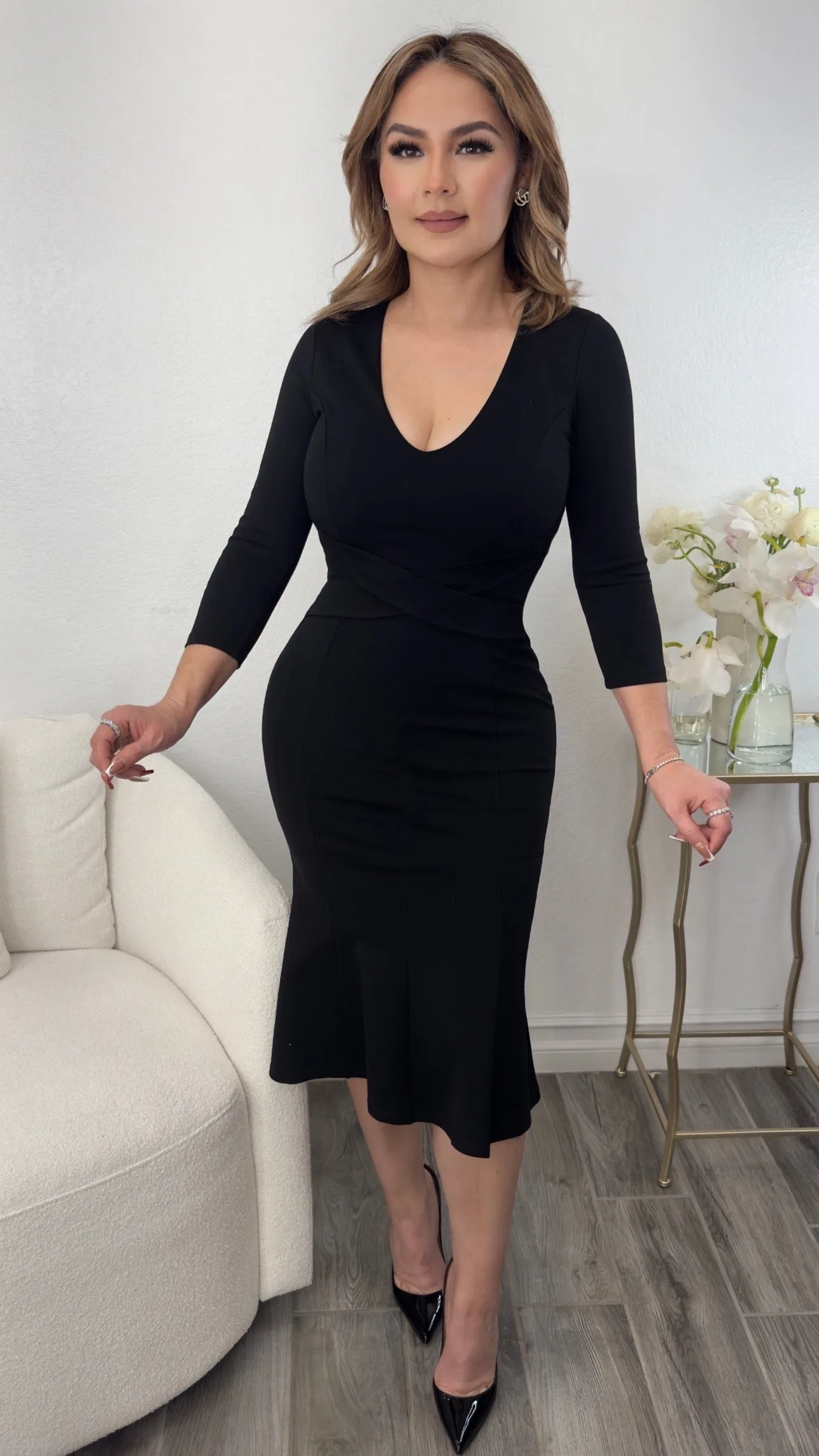 FINEST HOURS BLACK DRESS