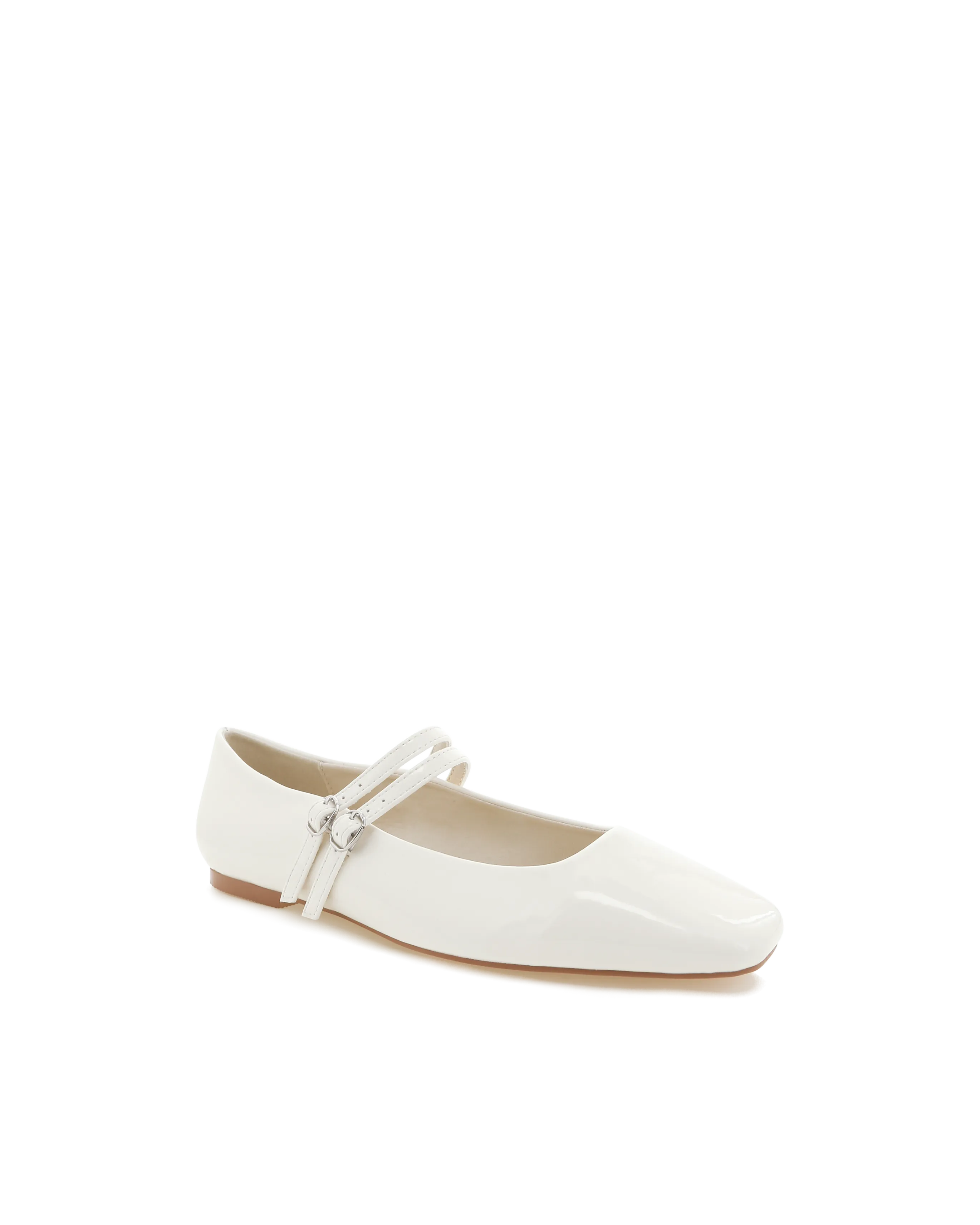 Finnegan Bone Patent Leather Flats
