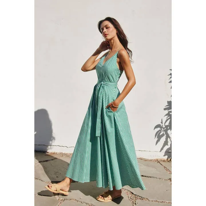 Fit & Flare Maxi Dress