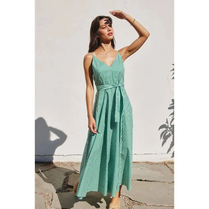 Fit & Flare Maxi Dress