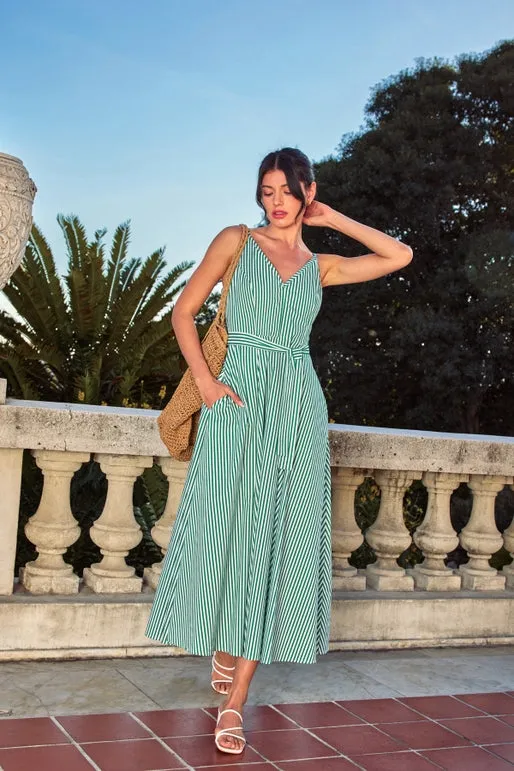Fit & Flare Maxi Dress