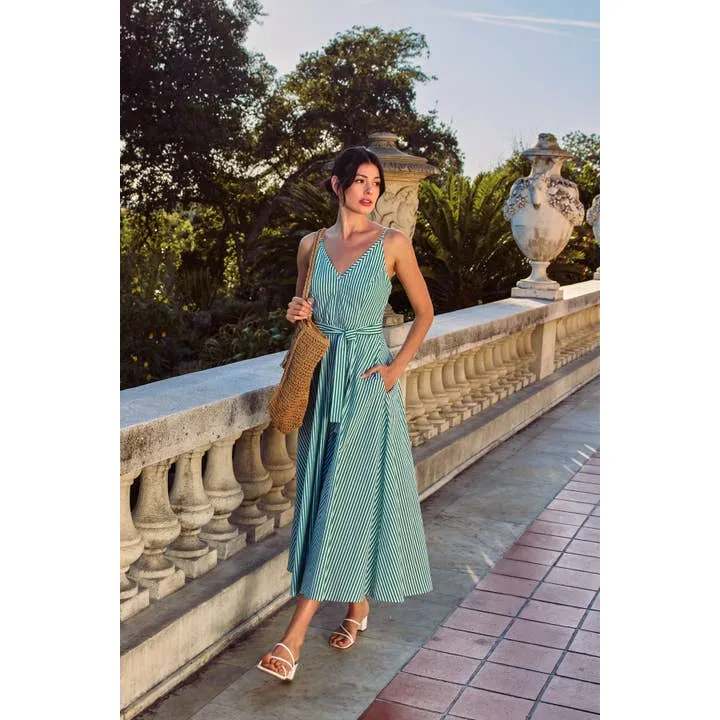 Fit & Flare Maxi Dress