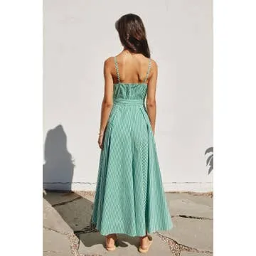 Fit & Flare Maxi Dress